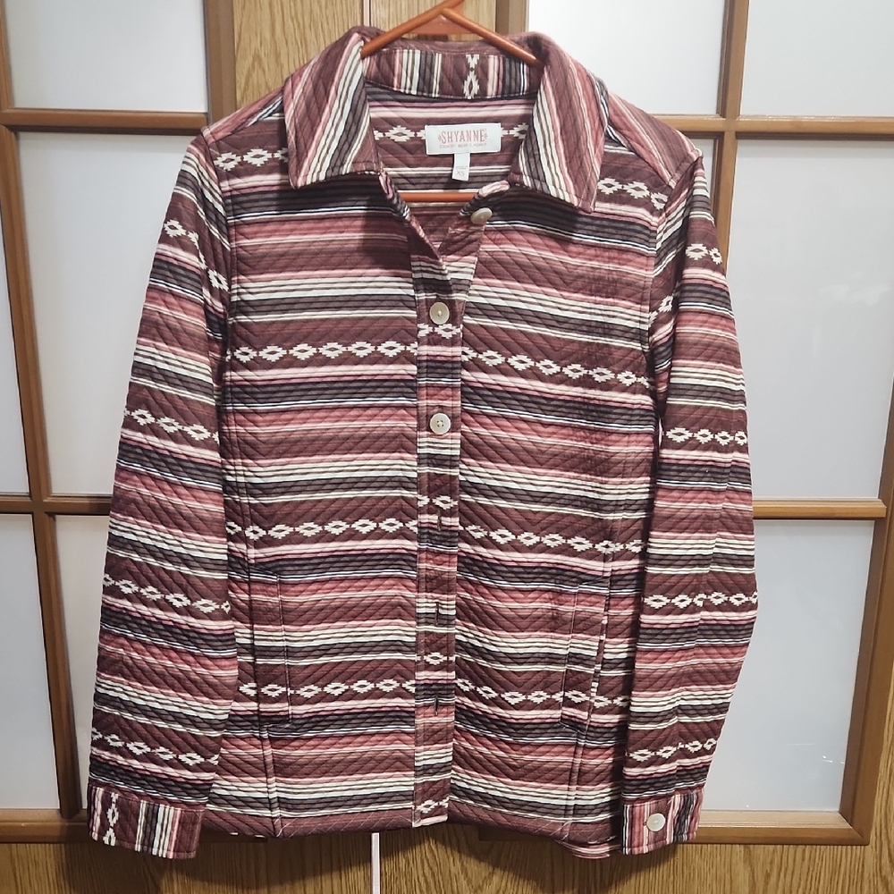 Shyanne Country, Wear It, Mean It, Western Print Quilted Shacket